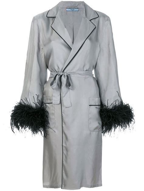 prada bathrobe|prada designer ladies clothing.